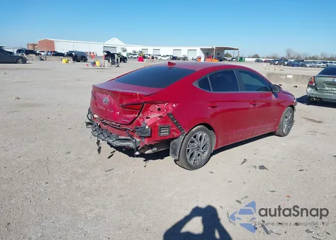 2019 Hyundai Elantra Limited from USA, damaged, VIN KMHD84LF2KU854447